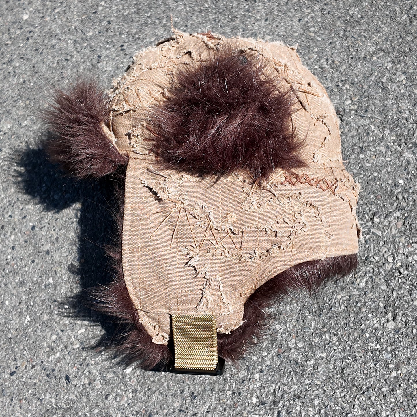 Grizzly trapper hat