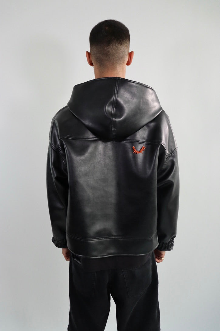 Coral drift hooded jacket