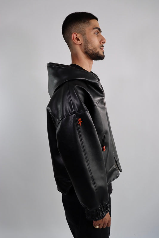 Coral drift hooded jacket