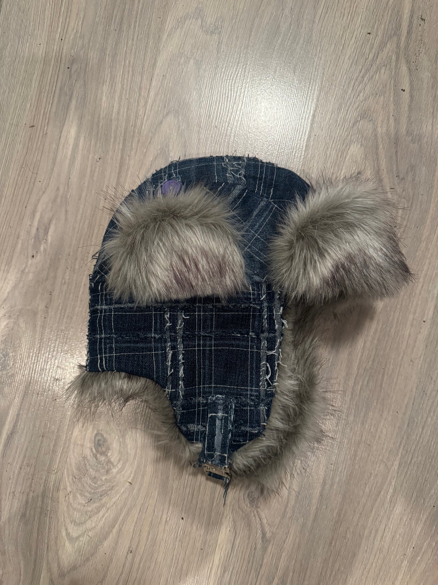 3D Tartan Trapper Hat
