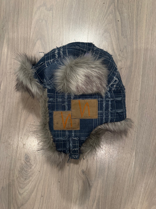 3D Tartan Trapper Hat