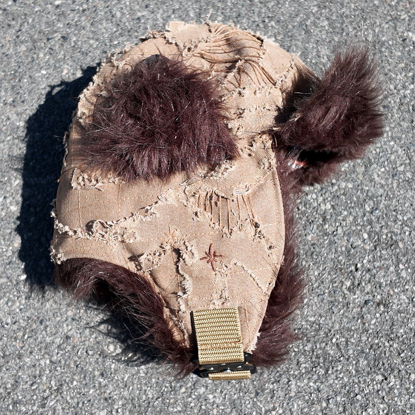 Grizzly trapper hat